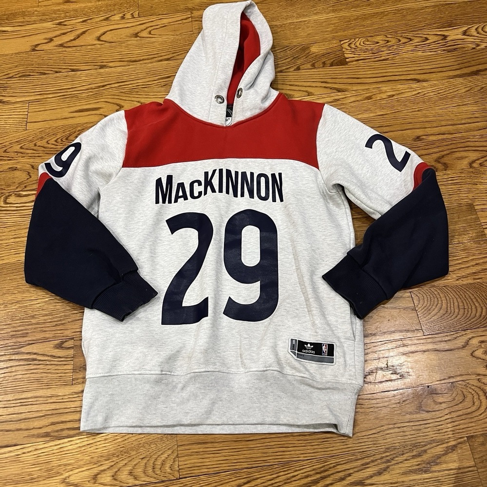 Adidas NBA‎ Nathan MacKinnon Hoodie Sweatshirt Size XL